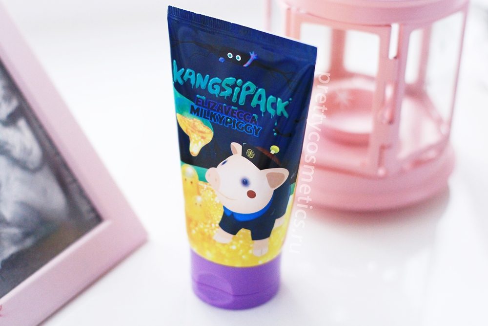 Одна из самых необычных - корейская маска с золотом Elizavecca KangsiPack