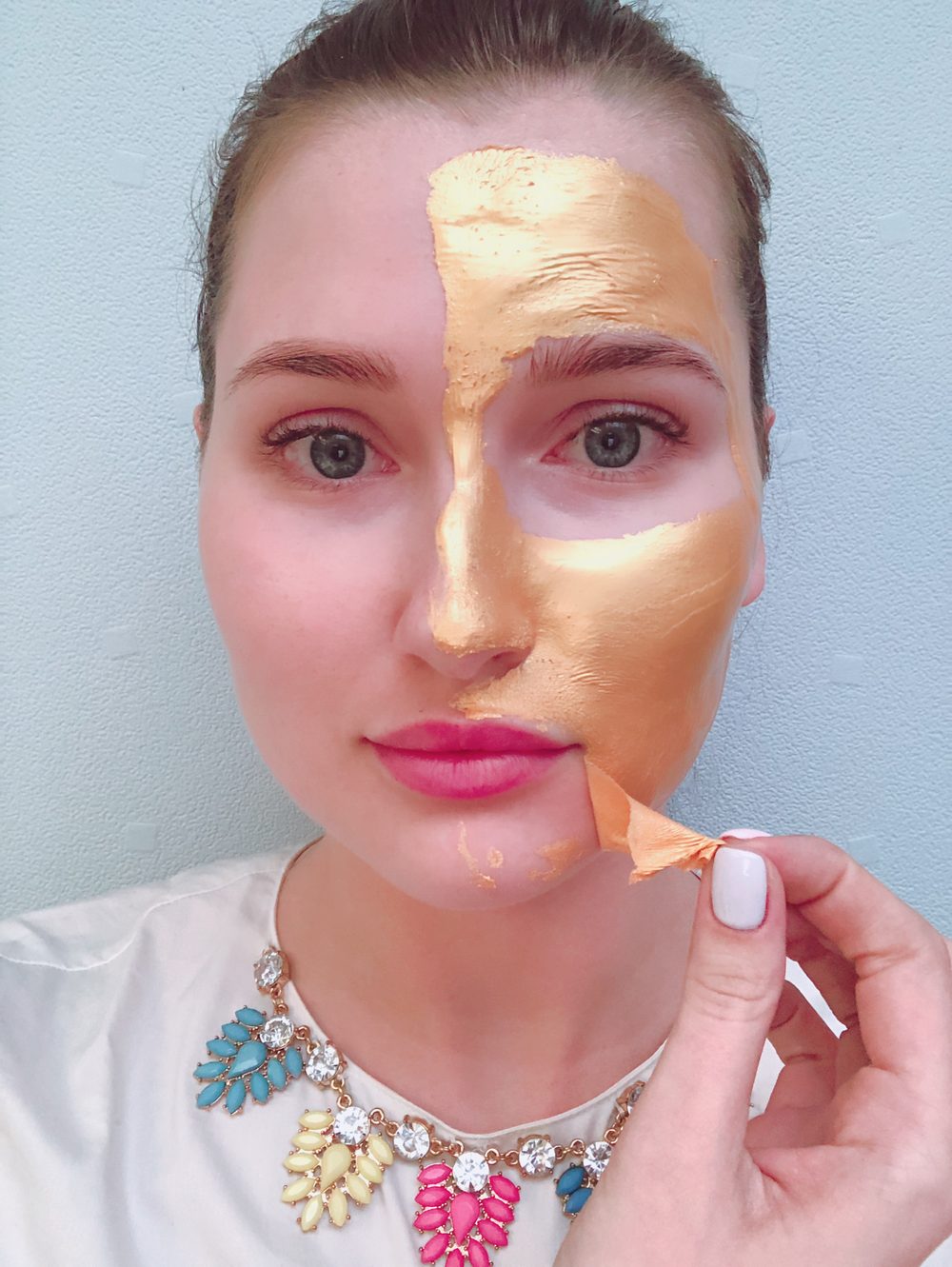 Золотая маска Esthetic House Piolang 24k Gold Wrapping mask
