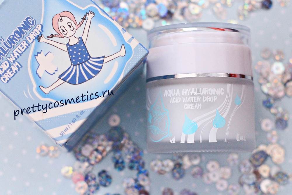 Гиалуроновое увлажнение от Elizavecca — Hyaluronic Acid Water Drop Cream