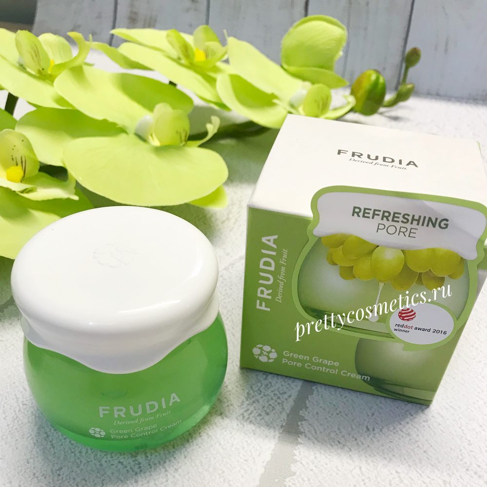 Идеальный крем для жирной кожи? Только крем Frudia Green Grape Pore Control Cream