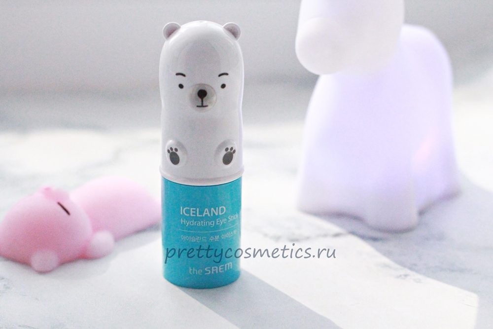 Корейский увлажняющий стик для глаз The Saem Iceland Hydrating Eye Stick