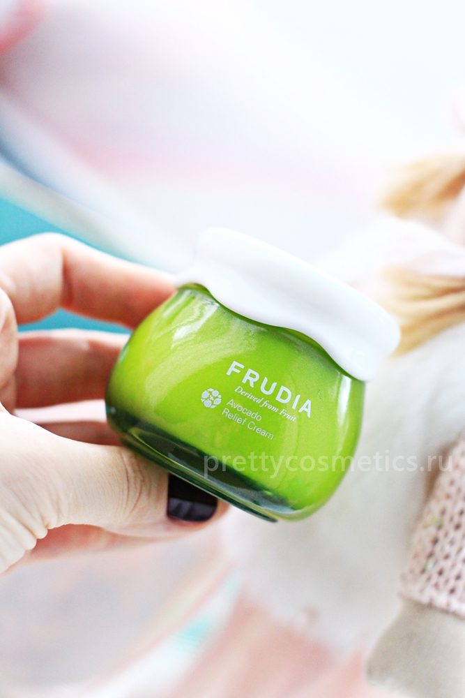 авокадо крем сухая кожа frudia
