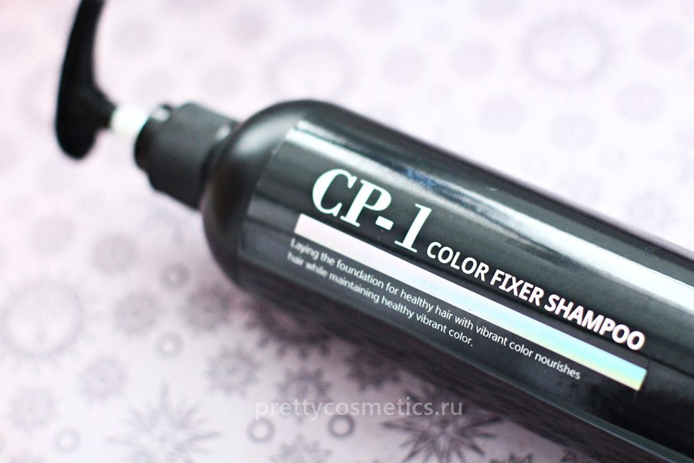 Защитить цвет волос по-корейски - Esthetic House CP-1 Color Fixer Shampoo