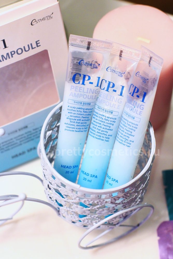 Корейская пилинг-сыворотка для кожи головы Esthetic House CP-1 Peeling Ampoule