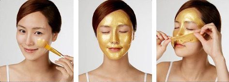 Золотая маска Esthetic House Piolang 24k Gold Wrapping mask