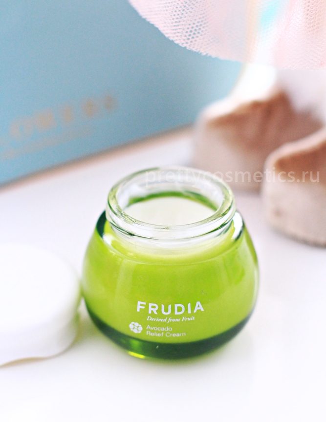 крем для сухой кожи с авокадо frudia