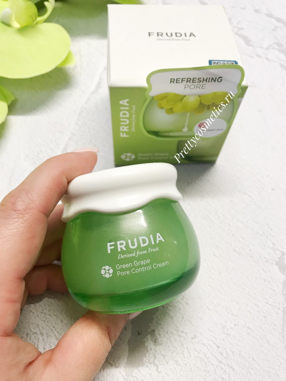 Идеальный крем для жирной кожи? Только крем Frudia Green Grape Pore Control Cream