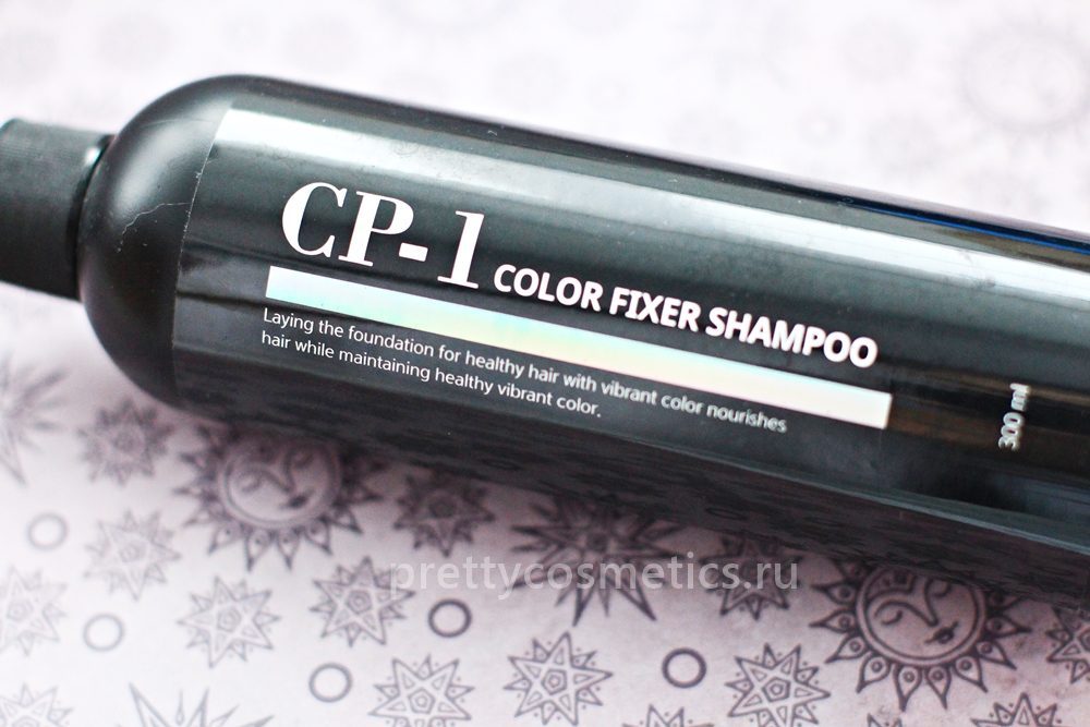 Защитить цвет волос по-корейски - Esthetic House CP-1 Color Fixer Shampoo