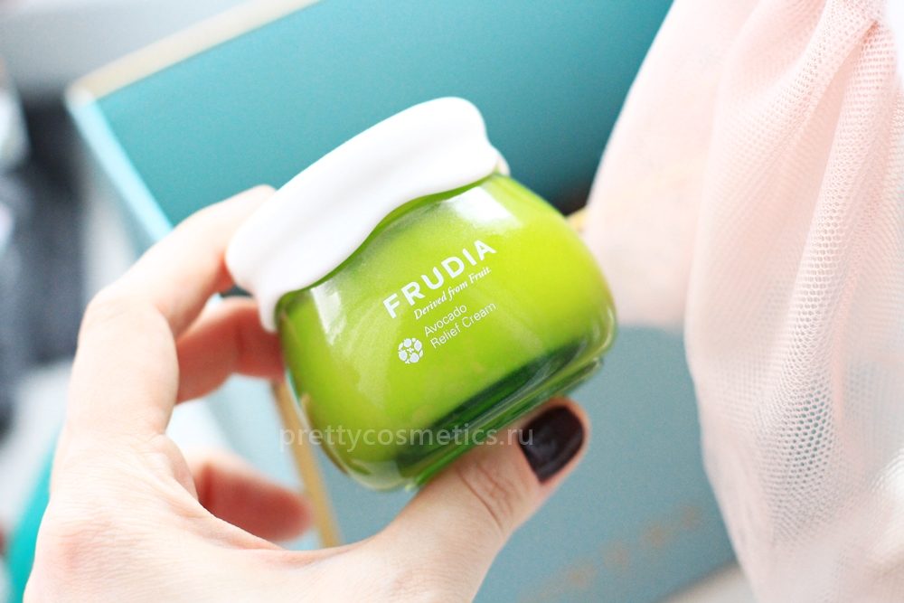 крем с авокадо для сухой и проблемной кожи frudia