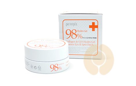 PETITFEE 98% COLLAGEN & COQ10 HYDRO GEL EYE PATCHБ 60PCS