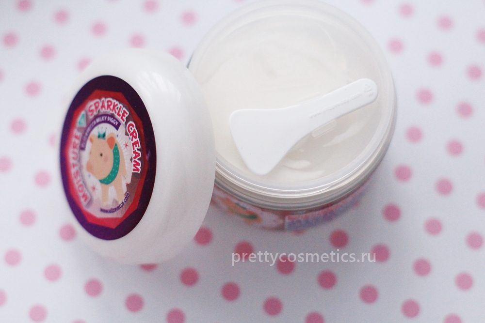 Корейский крем для красивого сияния вашей кожи Elizavecca Moisture Sparkle Cream