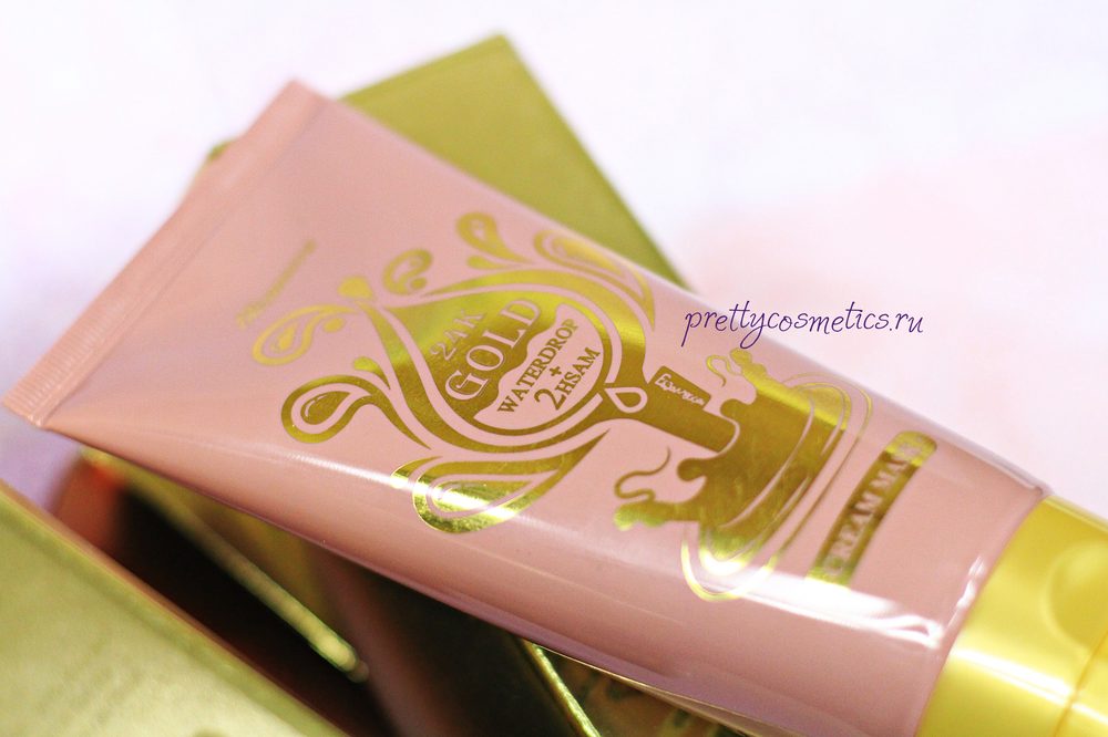 Омоложение с ароматом лимонного пирога от Elizavecca 24K Gold Cream Mask